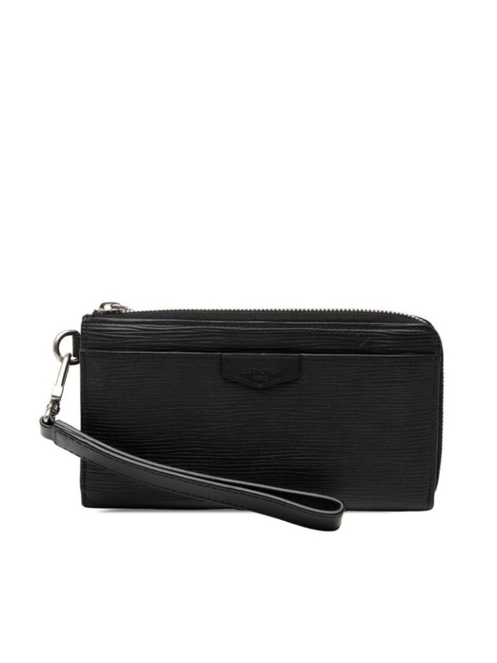 Louis Vuitton Epi Zippy Dragonne L-shaped Zipper Wallet Noir Black Leather